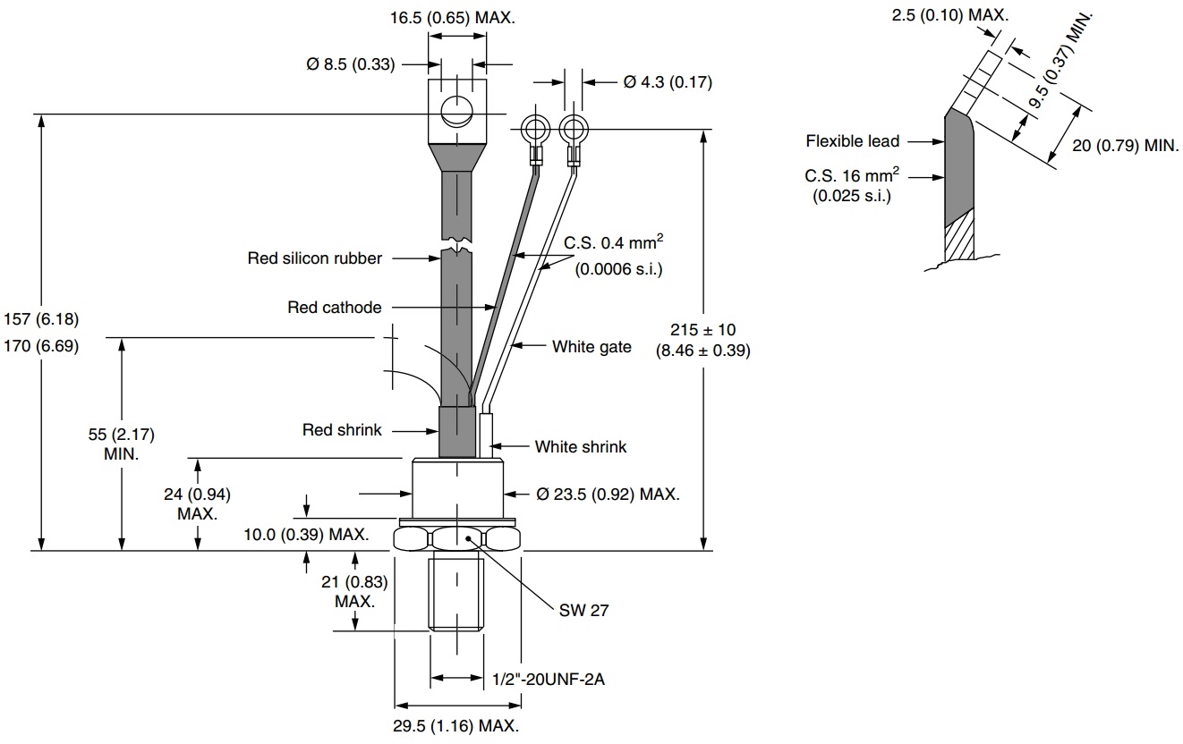 טריסטור VISHAY TO-94